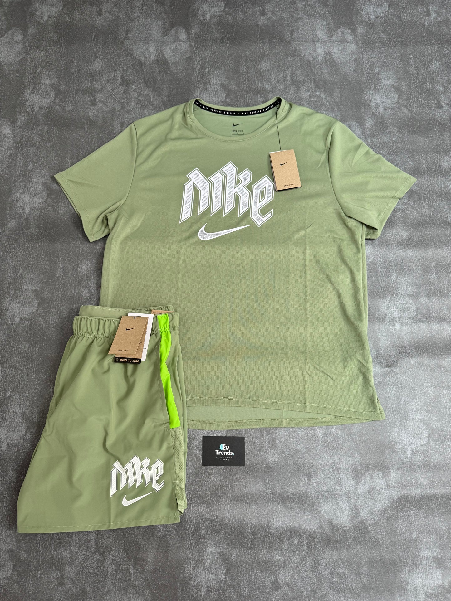 NIKE division KHAKI GREEN SET