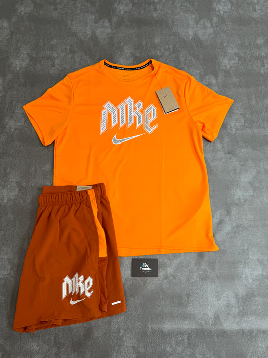 NIKE division ORANGE SET